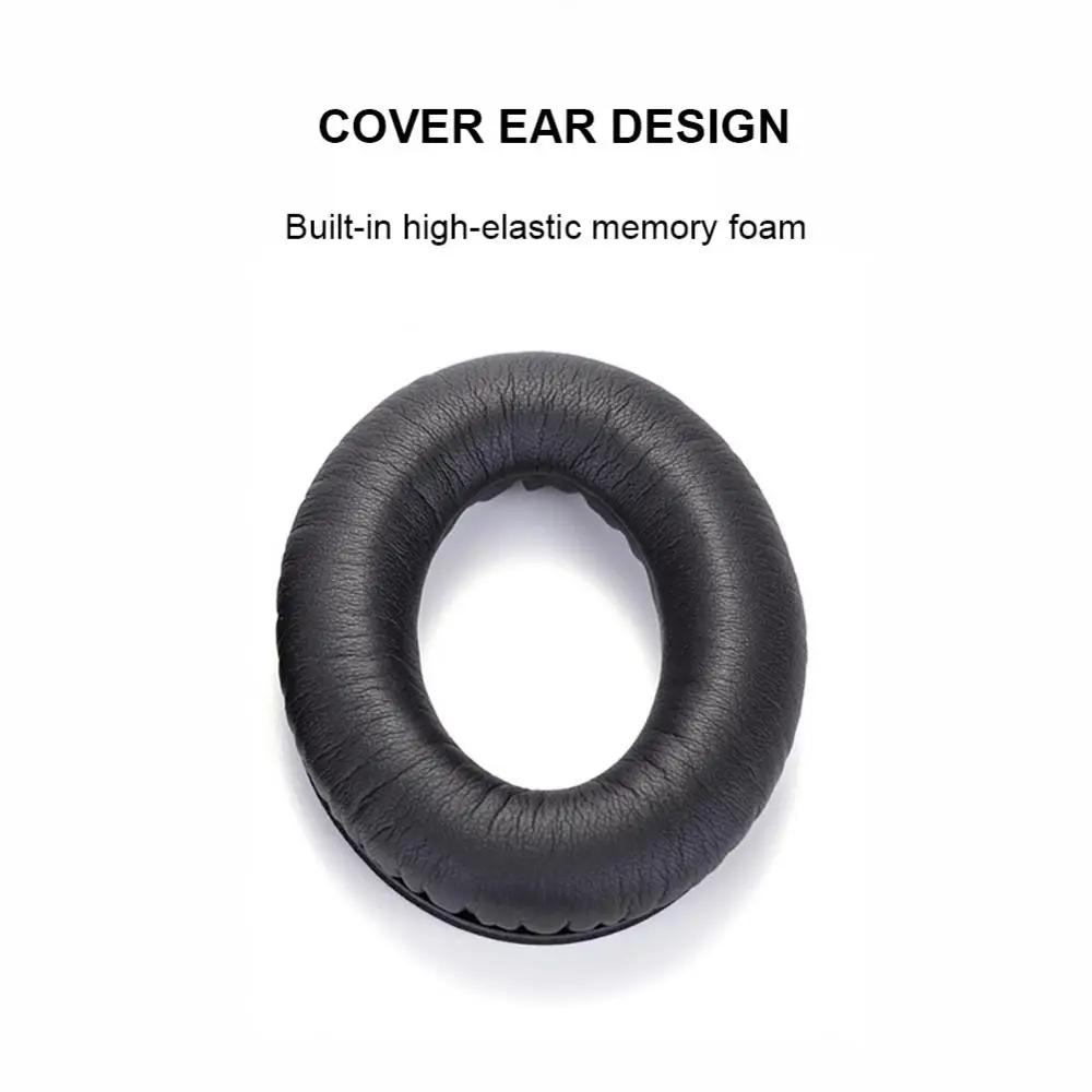 

Earphone Accessories Earmuff Noise Cancelling Ear Cushion Replacement Earpads Cushion Headphones Part Leather Headphone Earpads