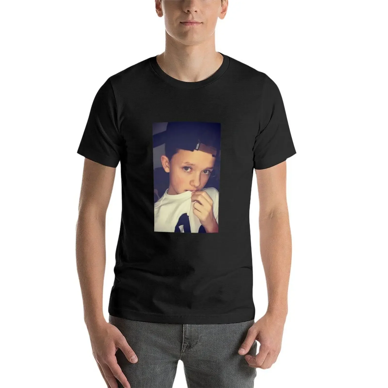 Милая футболка Jacob Sartorious Selfie рубашки с рисунком эстетичная одежда для мужчин