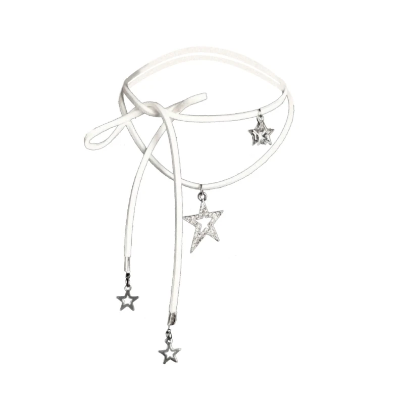 

Fashion Trend Five-Pointed Star Collarbone Chain Temperament Simple Necklace