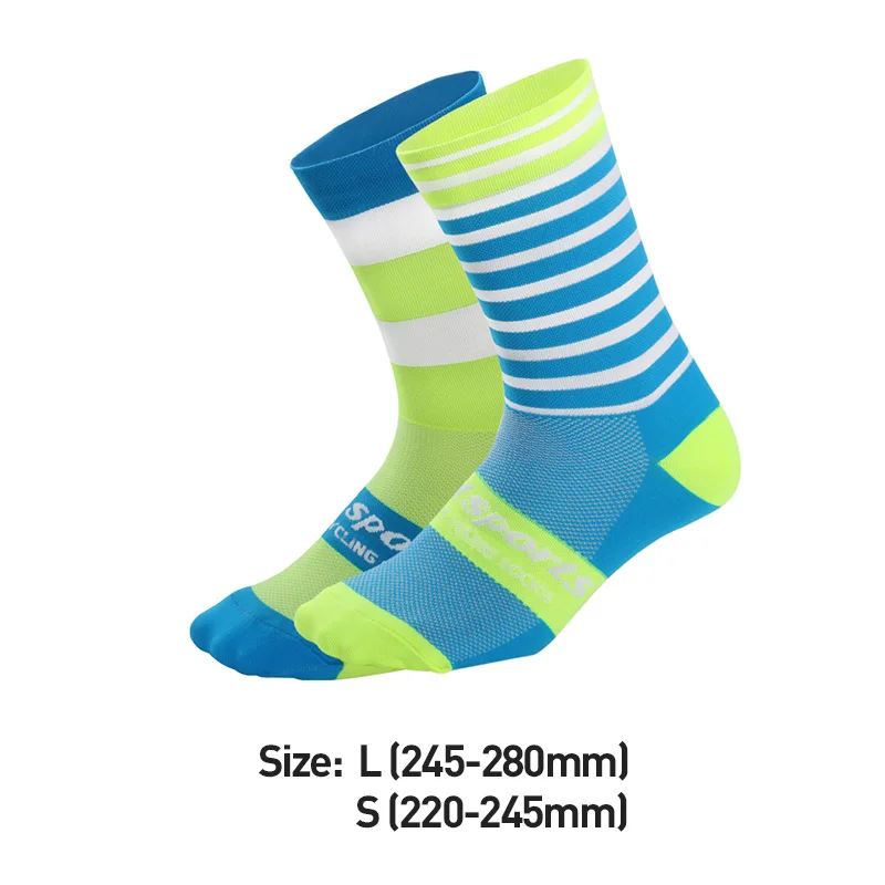 3 pairs Asymmetry Cycling Socks Breathable Perspiration Deodorant Sports Socks for Man Woman Cycling Running Outdoor Sports