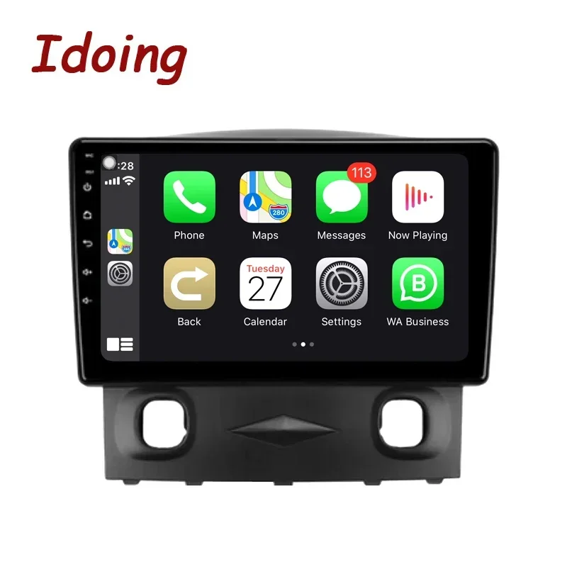 Idoing 9 &quotавтомобильный Android 12 авто Carplay радио мультимедийный видеоплеер навигация