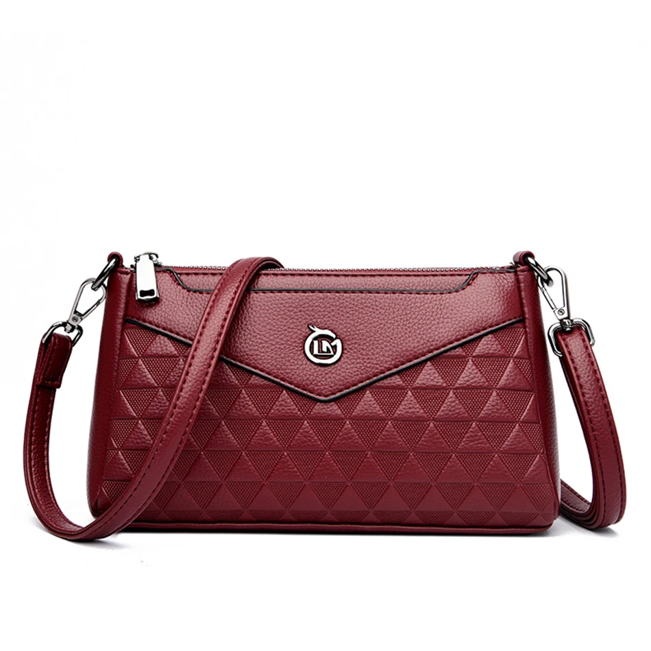 

Designer Retro Plaid Shoulder Bags High Quality Leather Female Small Purses and Handbags Messenger Crossbody Bags for Women 2023