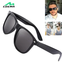 vintage square glasses polarized clip on sunglasses men photochromic car driver goggles night vision glasses anti glare equipmen