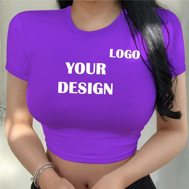 Custom T-Shirt Make Your Own Design Logo Text Women Print Original Design High Quality Gift Corp top Free Shipping Size S-5XL 5