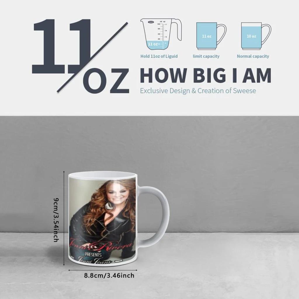Классическая латинская певица J-Jenni Rivera креативная кружка с изменением цвета