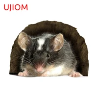 ujiom 13cm x 9 3cm mouse funny wall stickers creative living room decals waterproof occlusion scratch laptop house decoration