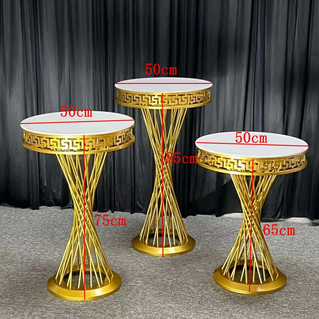

3pcs/lot Round Cylinder Pedestal Display Art Decor Cake Rack Plinths Pillars for DIY Wedding Party Decorations Holiday