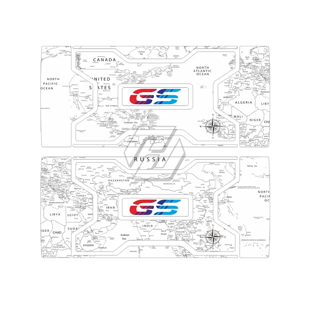 

Наклейка для Мотоцикла BMW Vario чехол 2004-2012 R1200GS R1250GS, легко снимается