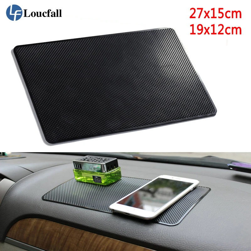 

Клейкий Противоскользящий коврик из ПВХ для приборной панели автомобиля, нескользящая клейкая Накладка для телефона, солнцезащитных очков...