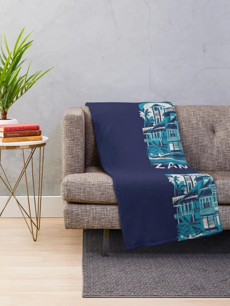 Одеяло Zanzibar Красивые вещи для дивана Декоративные кровати Утяжеленные одеяла