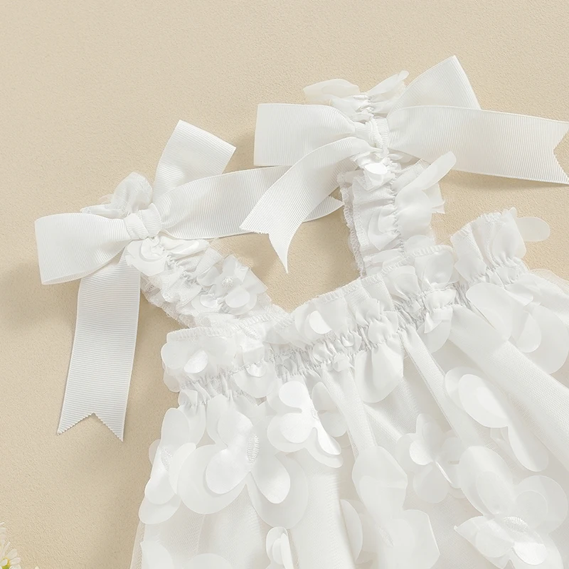 BeQeuewll платье принцессы для маленьких девочек без рукавов с 3D изображением