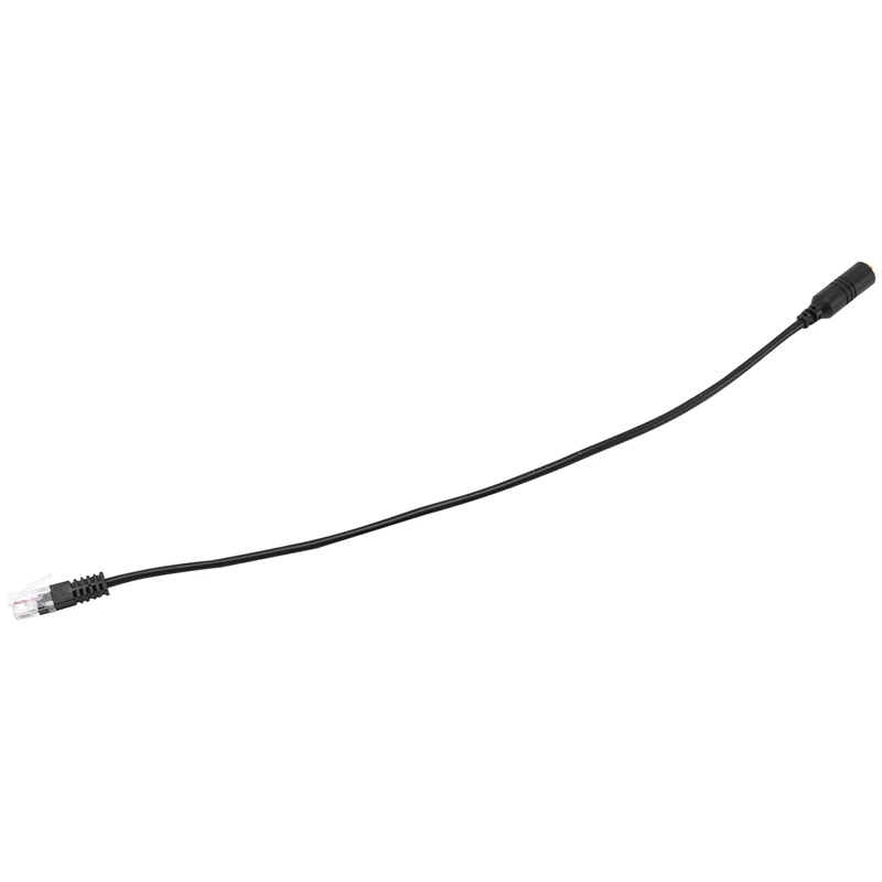 

HFES 10Pc 3.5Mm Stereo Audio Headset To Jack Female To Male RJ9 Plug Adapter Converter Cable Cord