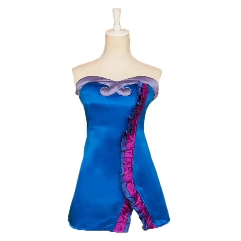 Платье для косплея с аниме Русалка Мелодия пичи Ноэль костюм перчатками Женский