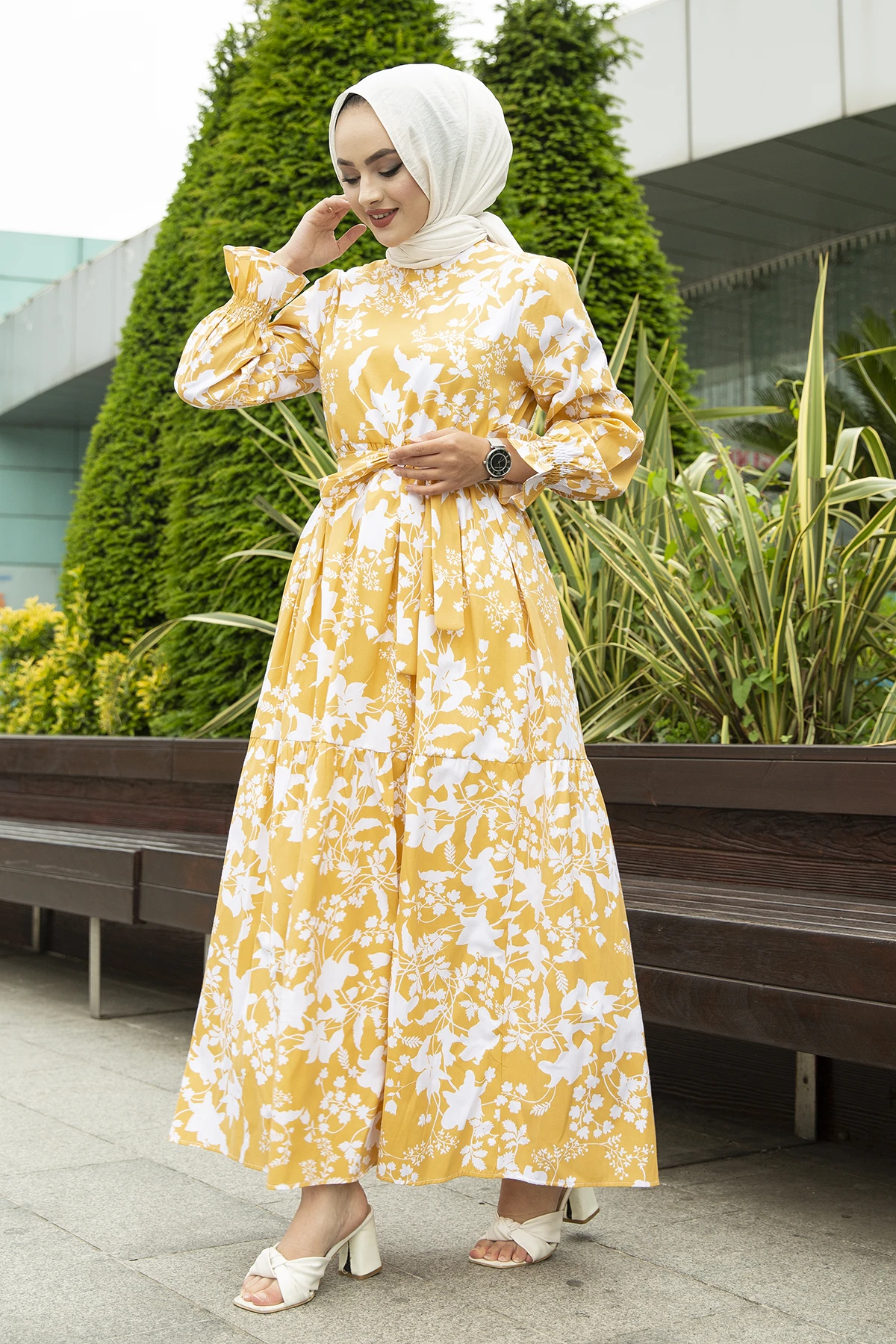 Dress women's dresses 2021 kaftan abaya long Muslim evening dresses hijab abayas Turkish Hijab Party Casual women clothes