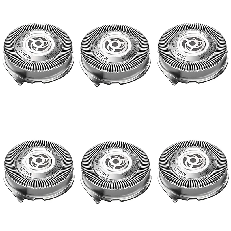 

SANQ SH50/52 for Norelco 5000 Series Electric Shaver Replacement Blade, Compatible with Shaving Heads, 6-Piece Set