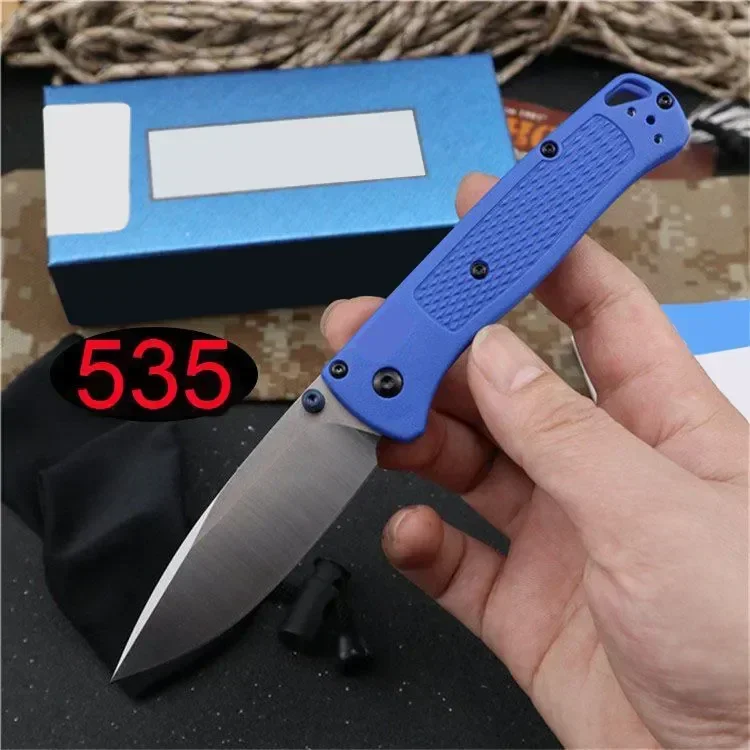 BM 535 Mini Bugout EDC Munual Складной карманный нож Тактический для выживания мужчин