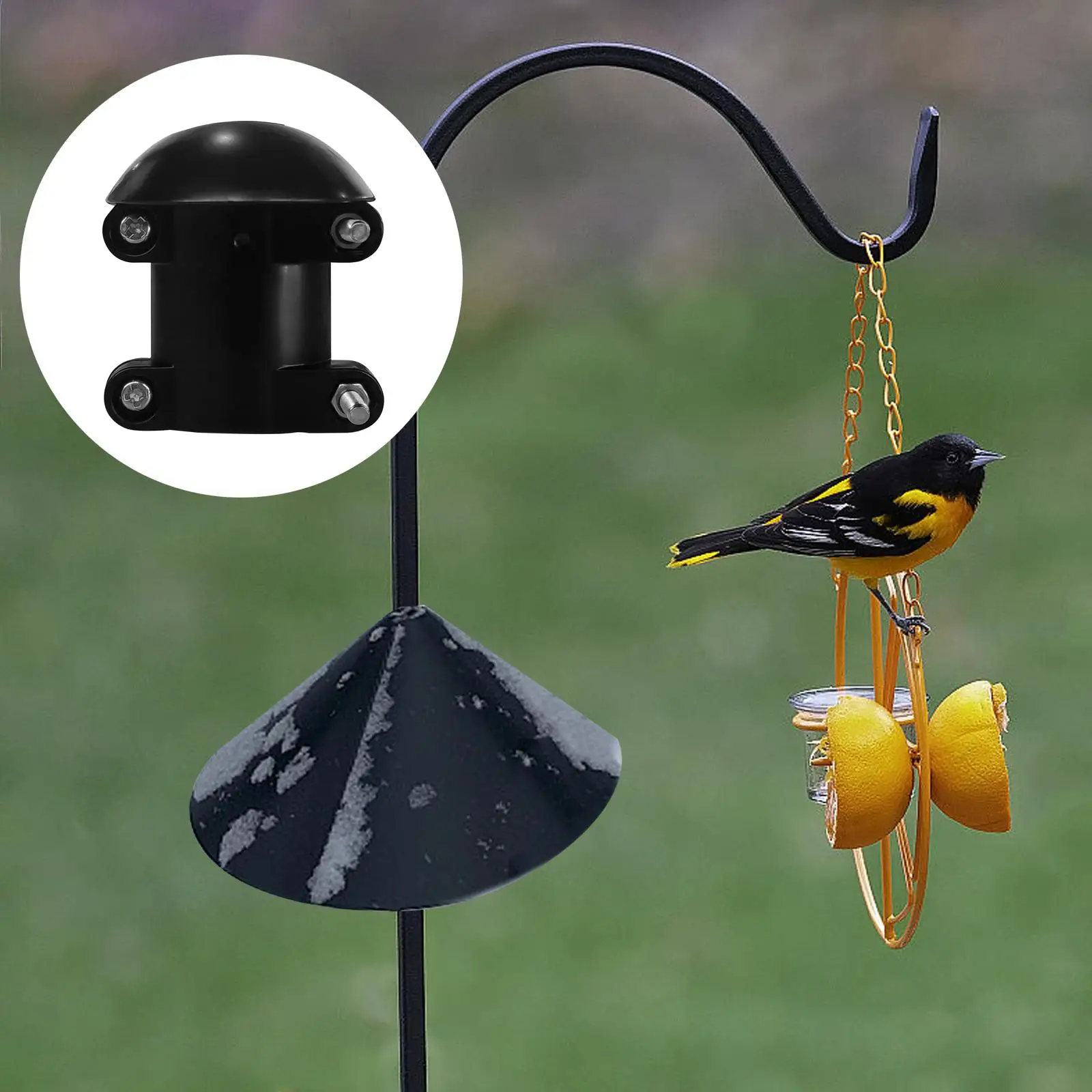 S Baffle Guard Reusable Detachable Buckle Stopper For Patio 