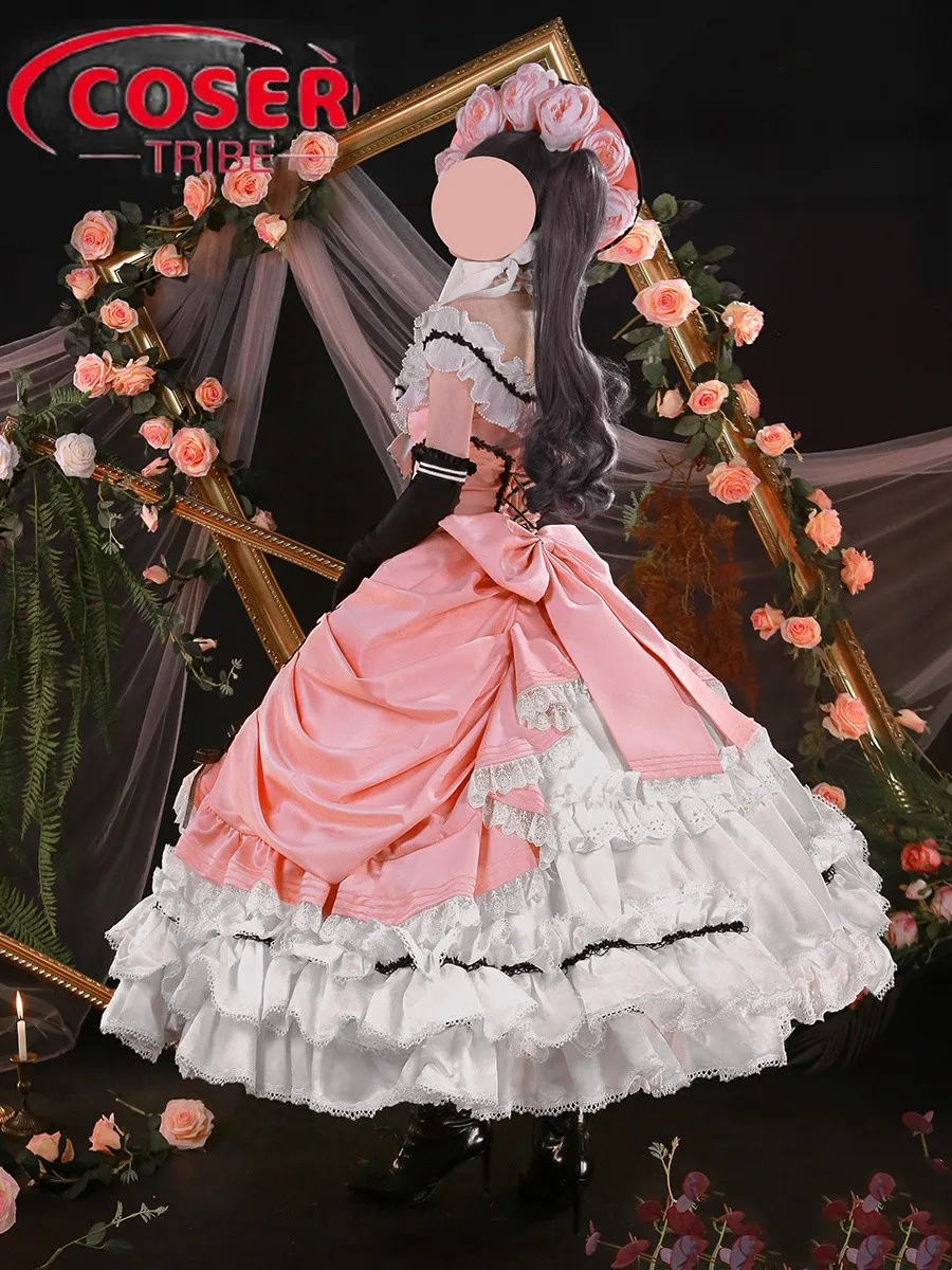 

COSER TRIBE Anime Game Black Butler Brina Palencia Mockingbird Dress High End Customized Cosplay Costume for Men