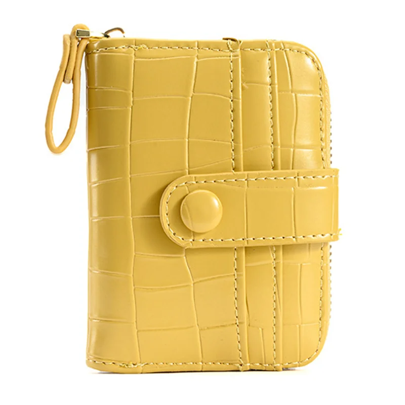 

Визитница из искусственной кожи для мужчин и женщин, черный/коричневый/зеленый/красный кошелек для кредитных карт, Женский чехол на молнии ...