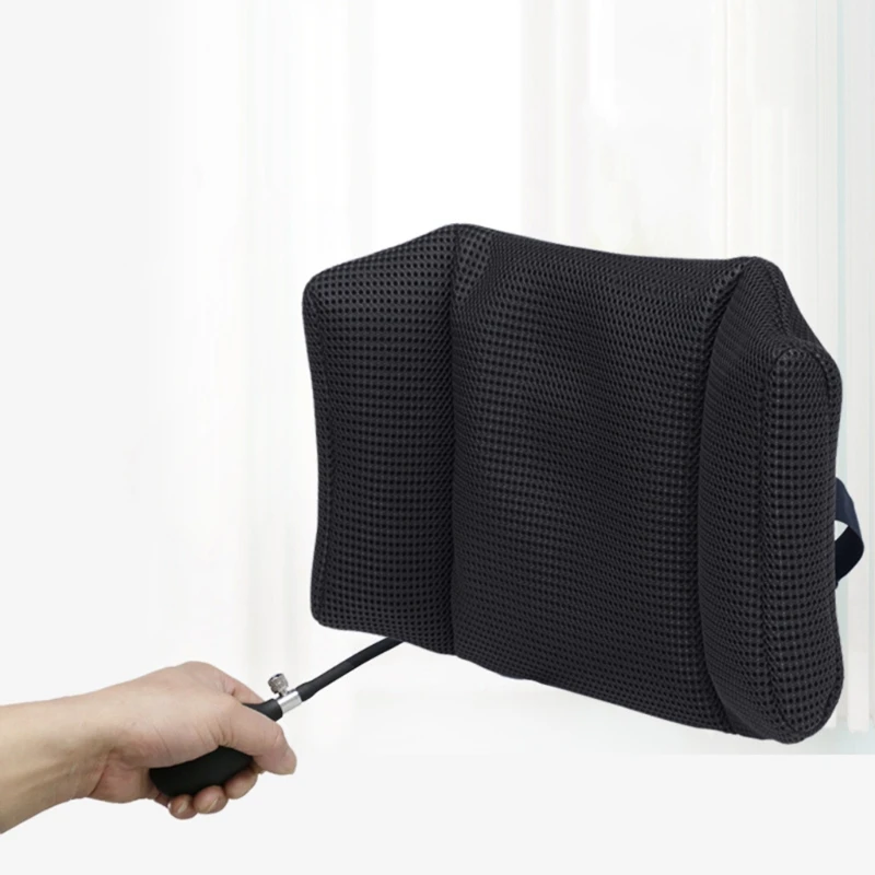 Регулируемая подушка для поясничной поддержки офисного кресла/подушка спины