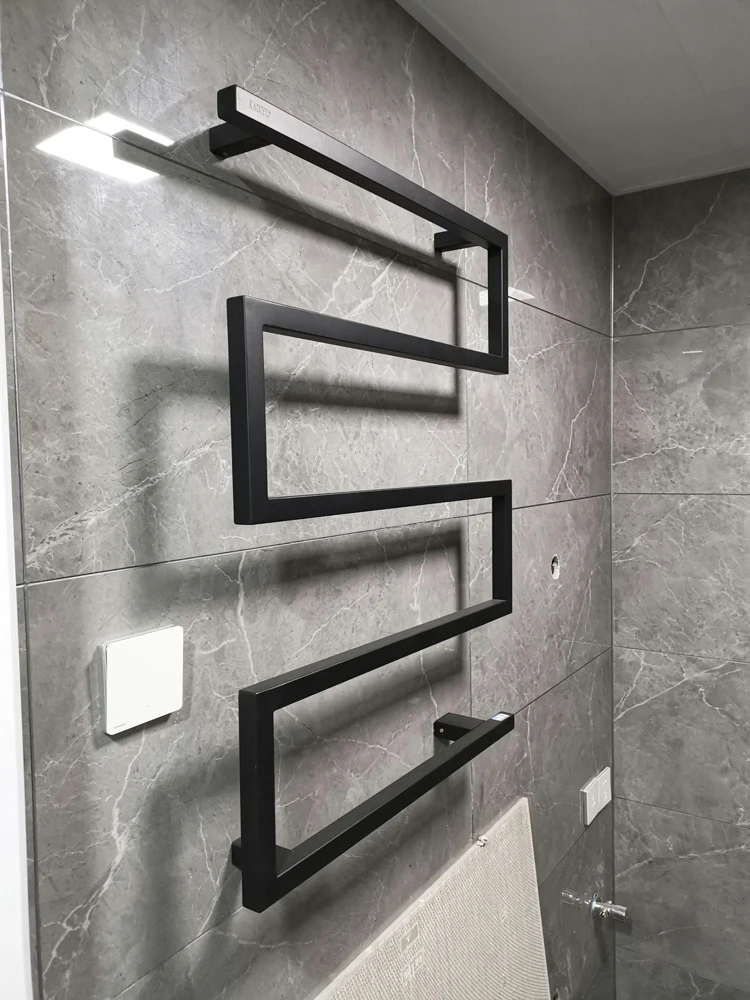 Comprar calentador de toallas negro