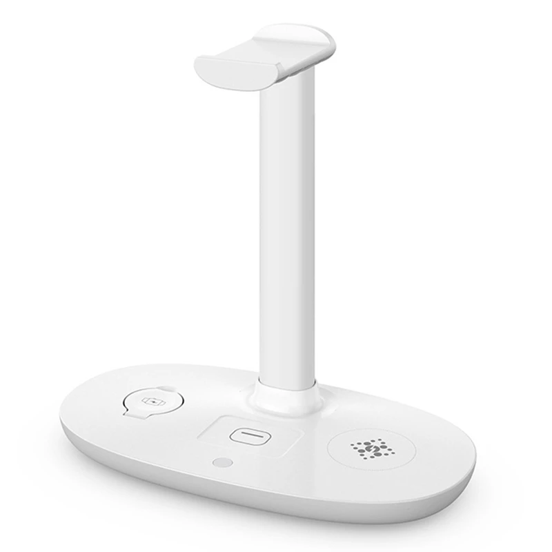

Multifunctional Headphone Stand 4 in 1 Wireless Charging Station Watch Wireless Charger for iPhone/Apple Watch/