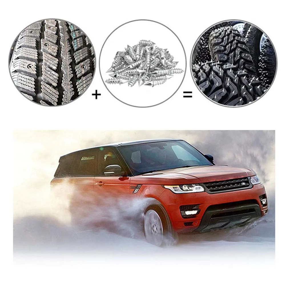 50 шт. Заклепки для шин противоскользящие ледяные снежные шипы автомобиль