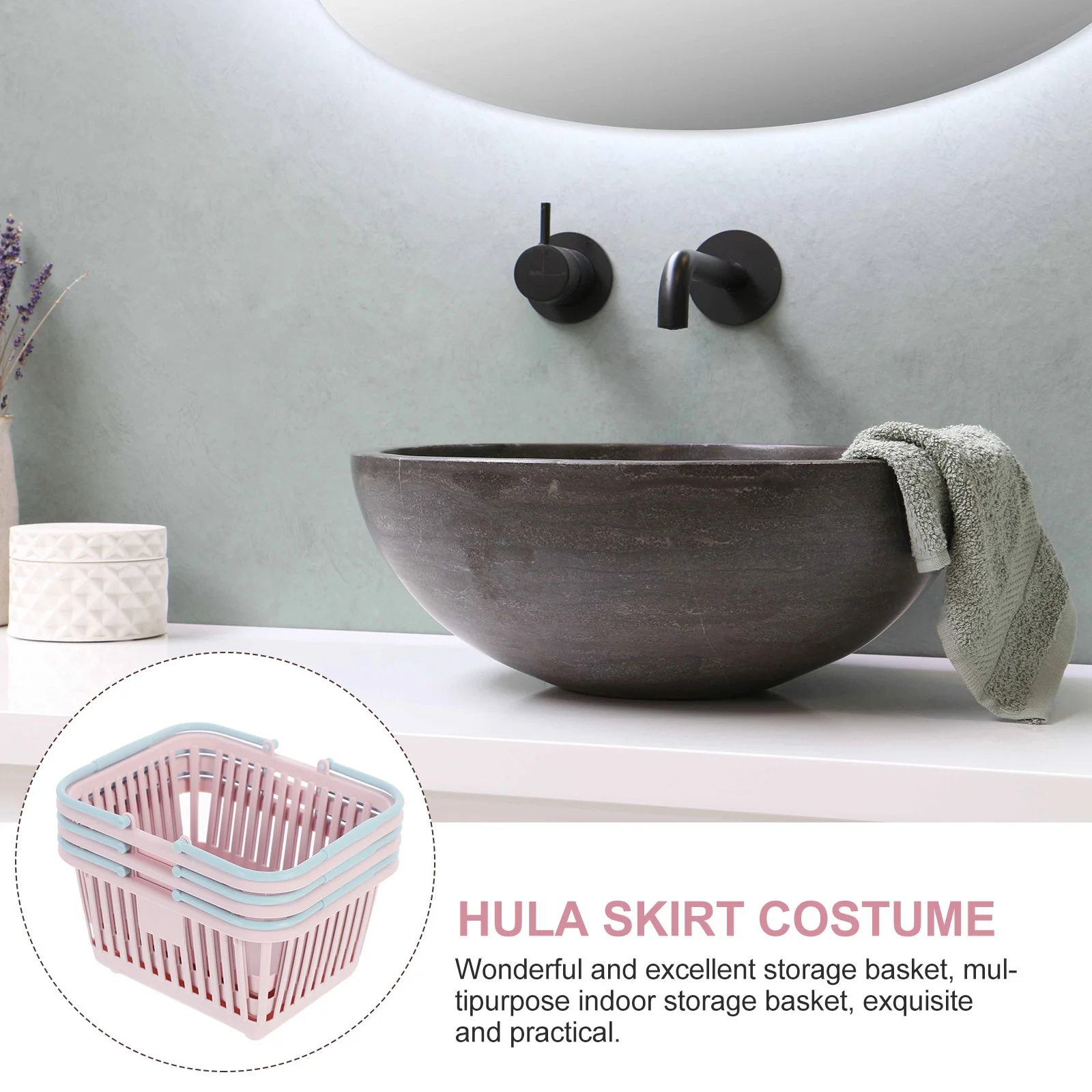 3 шт. корзина для хранения портативная мытья игрушек Herrbe покупки продуктовые