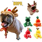 Милая одежда с фруктами для средних и больших собак, зимняя и осенняя теплая куртка с капюшоном для собак, костюм для щенка чихуахуа, мягкая куртка