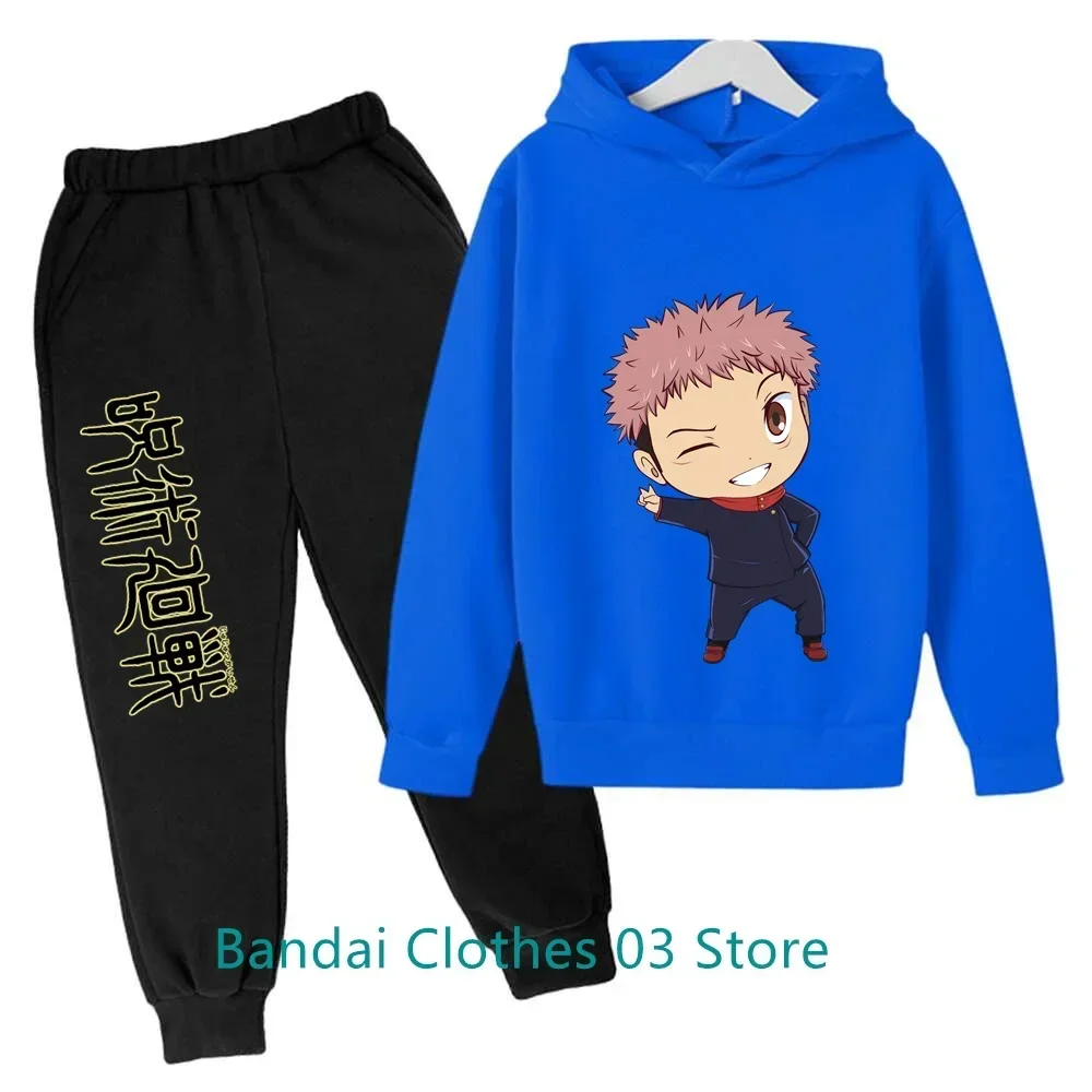 Толстовка С Капюшоном В Стиле Аниме Juutsu Kaiyen Для Детей Модный Пуловер Принтом