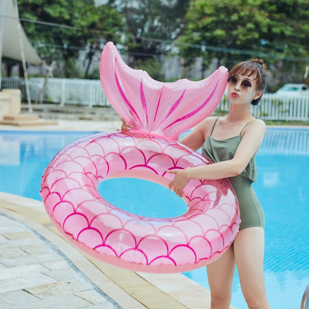 

Надувное плавательное кольцо со спинкой для взрослых, плавающее устройство для бассейна, пляжные вечерние чные игрушки, Летние Водные виды ...