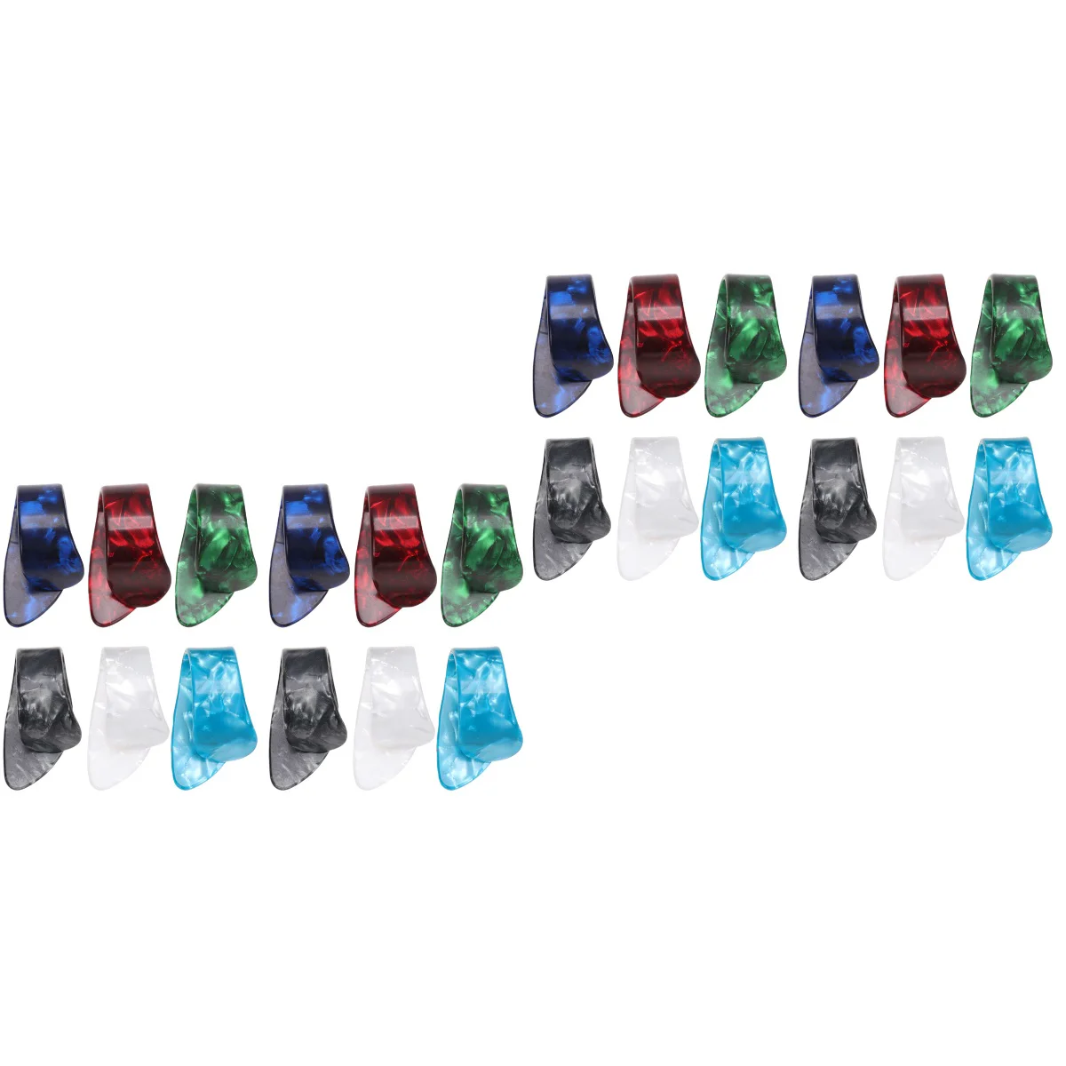 

Guitar Thumb Picks Pick Plectrum Finger Celluloid Nail Set Bass Flat Thumbpicks Practice Jazz Electric Acoustic Thumbpick