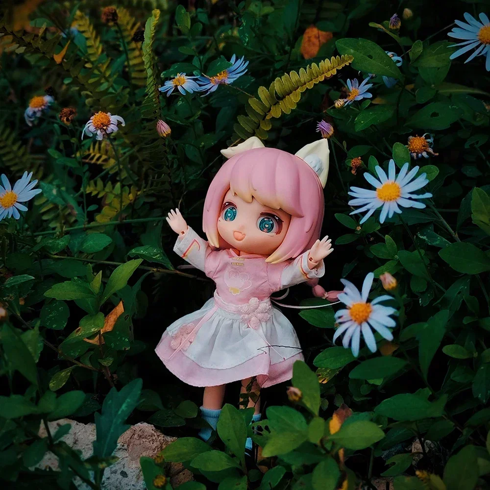 Разноцветная парчовая аниме-фигурка подвижная Коллекционная декоративная