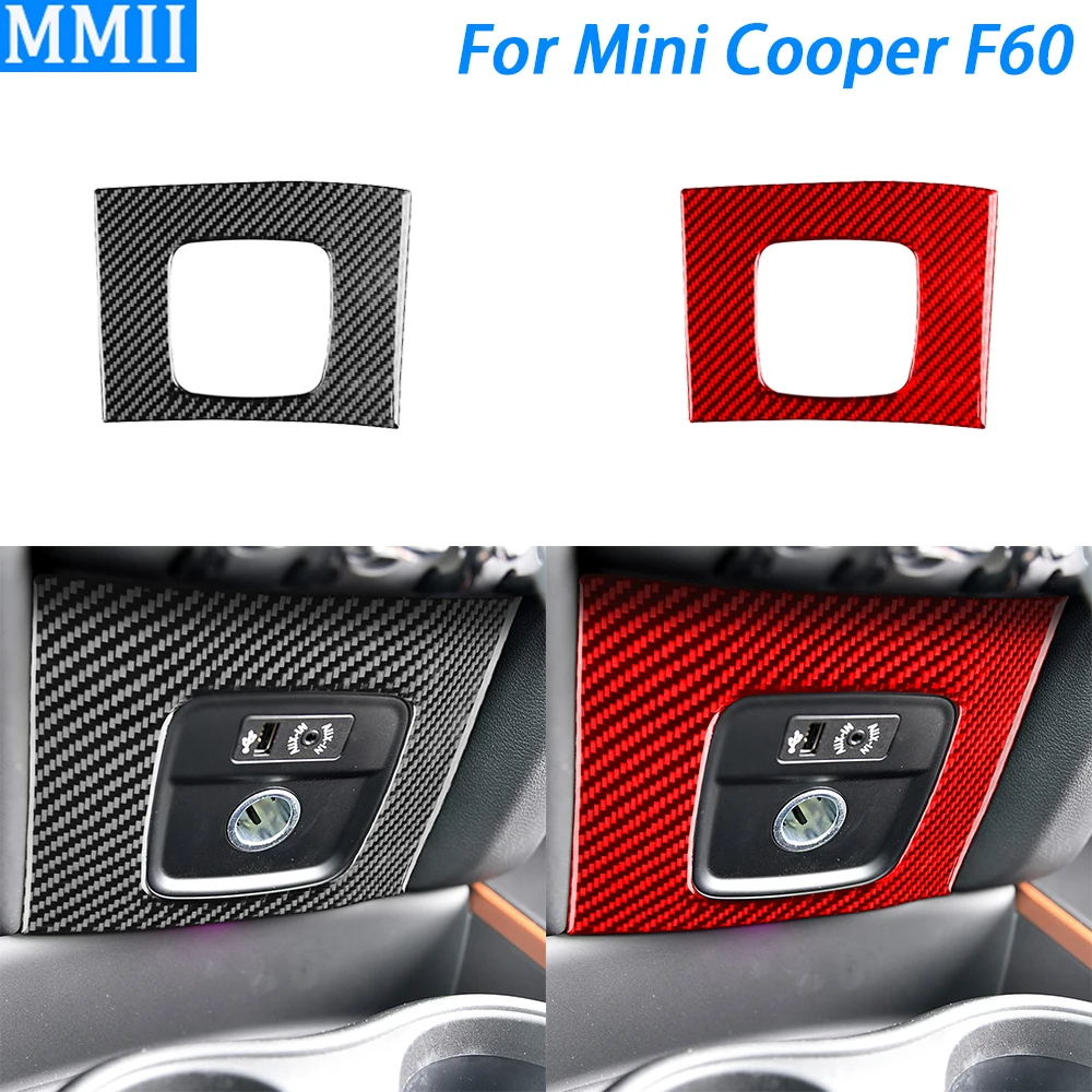 Центральная консоль из углеродного волокна для Mini Cooper F60 Countryman 2017-2023 крышка