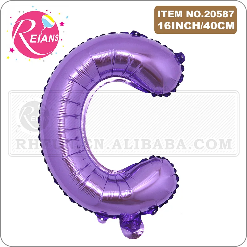 Воздушные шары из фольги в виде букв и цифр 16 дюймов |