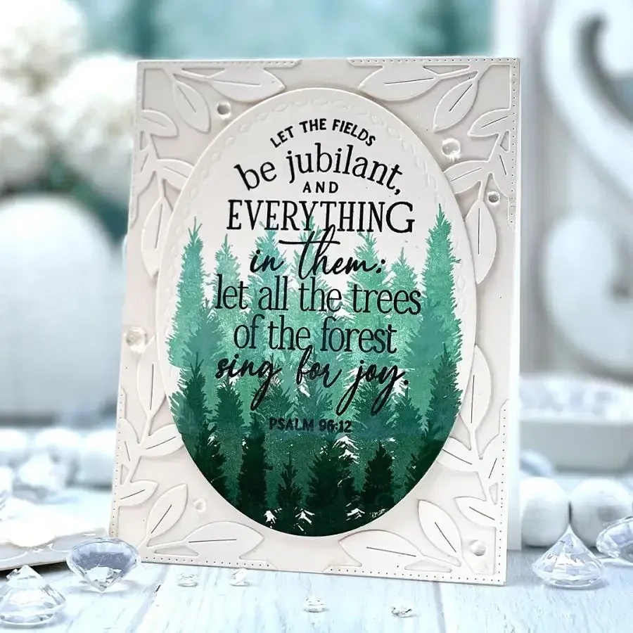 Сделай Сам бумажные карты в цветах: Холли штамп Papertreyink металлические Вырубные