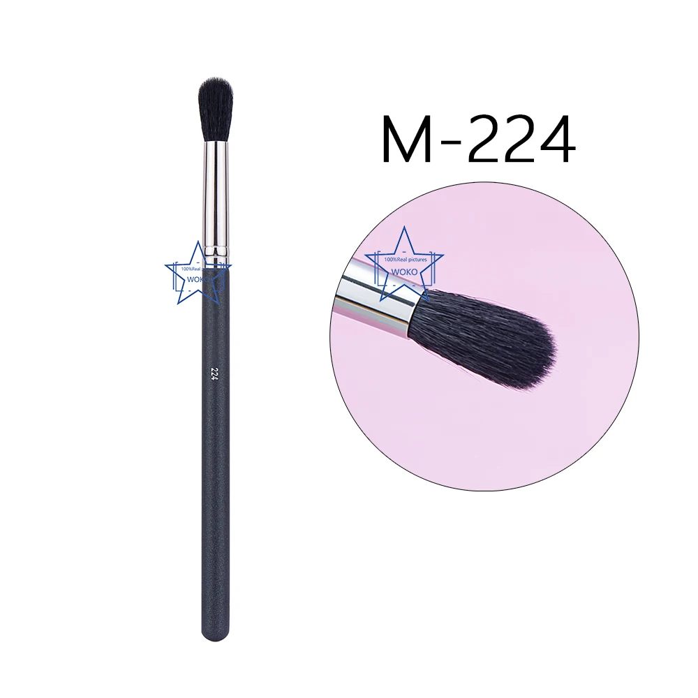 

M224 Goat Hair Crease Brush Eyeshadow Crease Brush Eye Shadow Crease Blending Makeup Brushes Tapered Crease Blending Brush