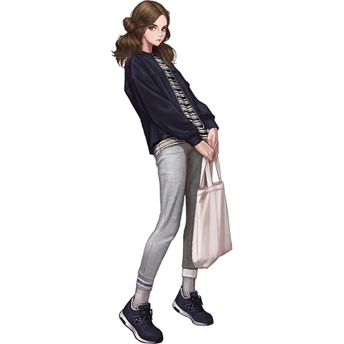 Стикеры аниме Three Ratels CA17 для школьниц, наклейки на стену для автомобиля, велосипеда, мотоцикла, домашнее украшение для гостиной