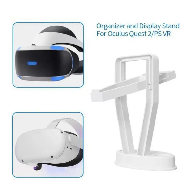 

Display Bracket White Controller Vr Headset Easily Organize Firm Game Accessories Vr Stand Desktop Large Capacity Storage Rack