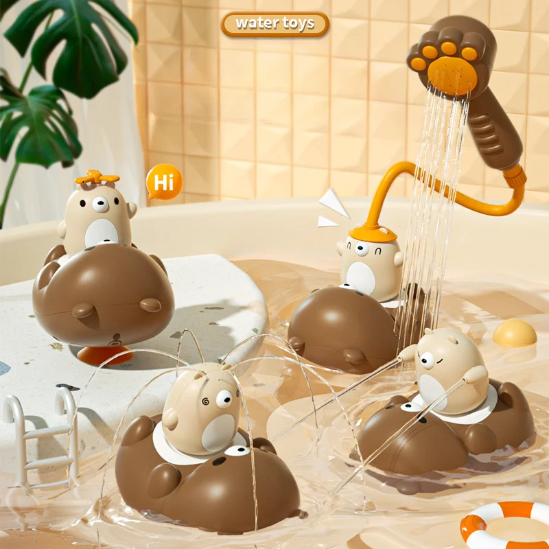 Игрушка для душа с маленьким медведем