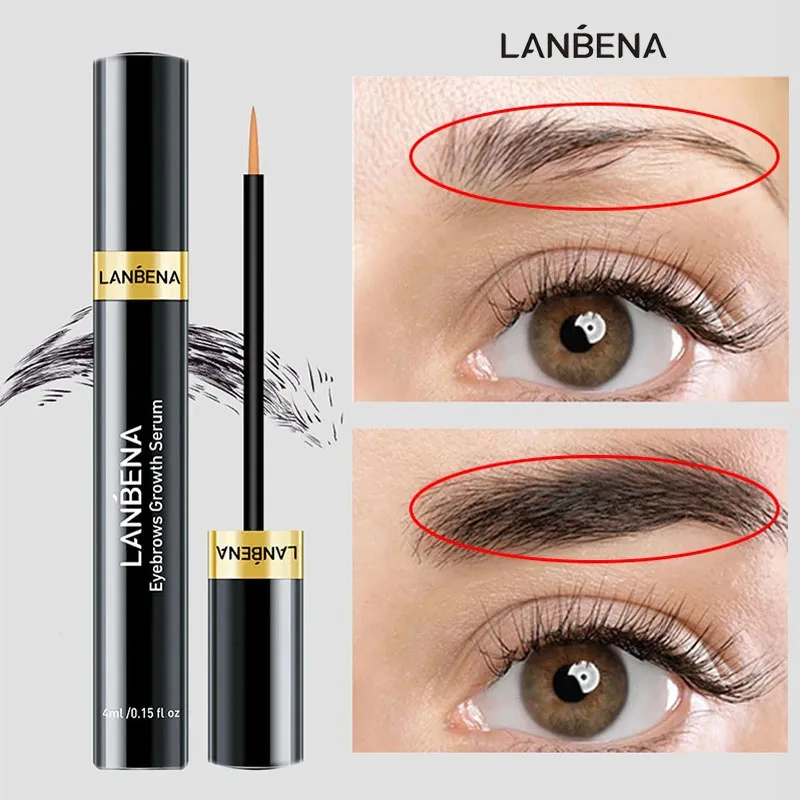 

Eyebrow Growth Serum Liquid Fast Lash Lift Longer Fuller Thicker Eyelash Eyebrow Enhancer Moisturizing Nourishing Beauty Makeup
