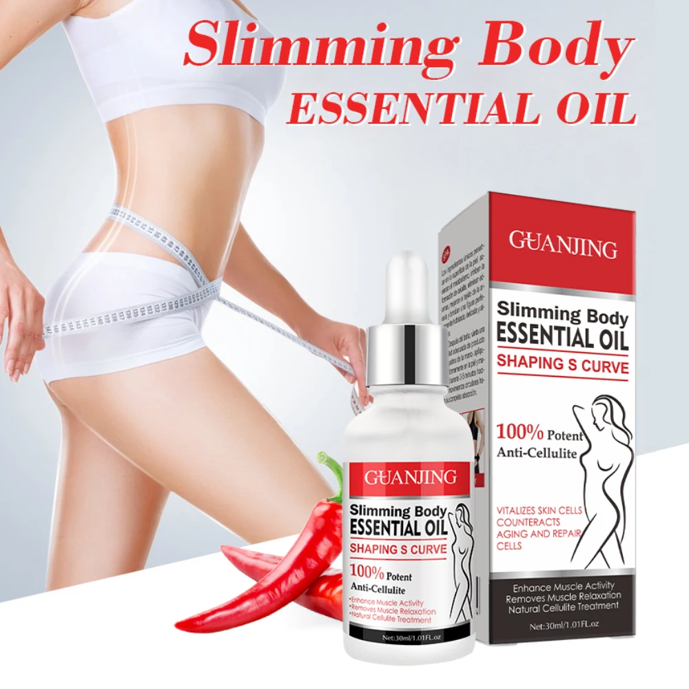 

30ml Slimming Essential Oils Anti Cellulite Belly Losing Weight Fat Burning Massage Skin Firming Body Care