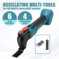 18v cordless oscillating renovator multi function tool trimmer woodworking shovel saw home decoration for makita 18v battery