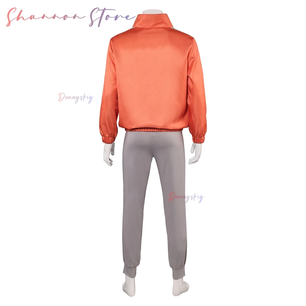 Jiji Косплей Аниме Dandadan Фантазия Топ Брюки Костюм Маскировка Для Мальчиков Мужчин