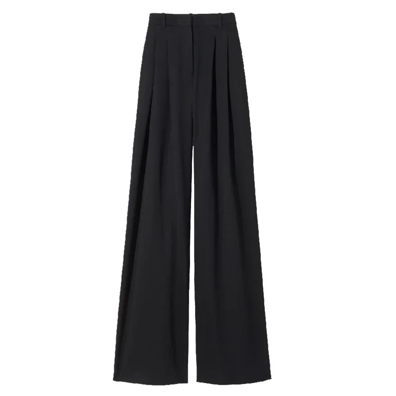 KH @ IT * E-Широкие брюки для женщин Высокие повседневные Подметальные костюмы