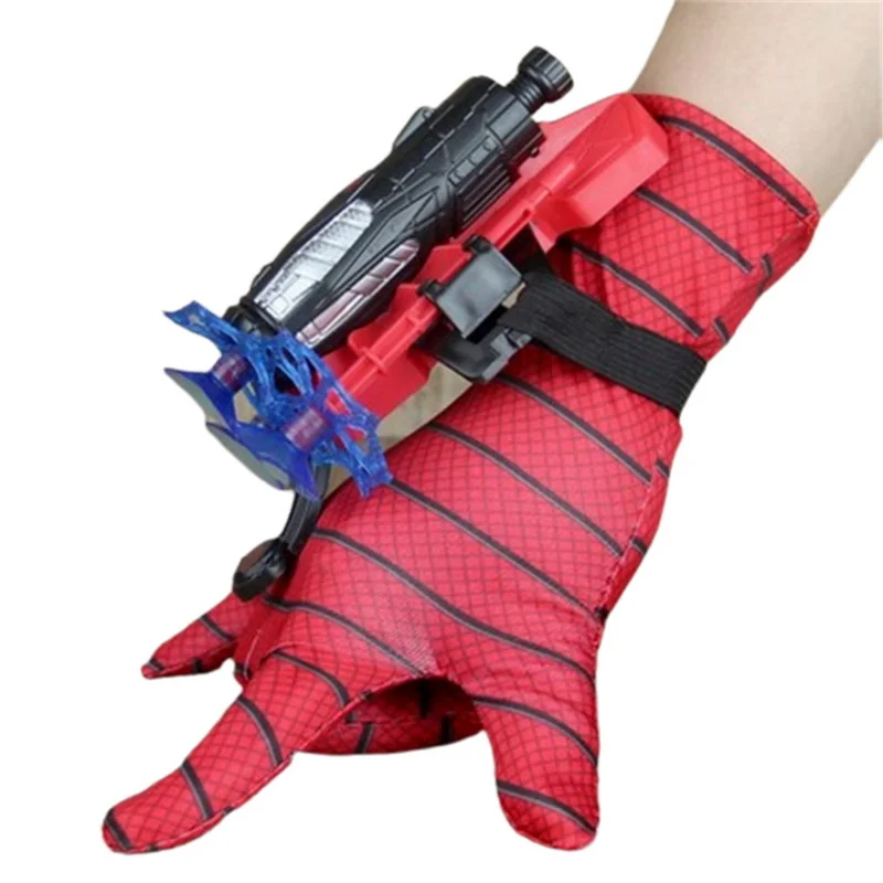 

1PCS Marvel Spiderman Action Figure Disney Anime Cosplay Glove Set The Avenger Hero Launcher Hulk Wrist Toys Gifts for Kids