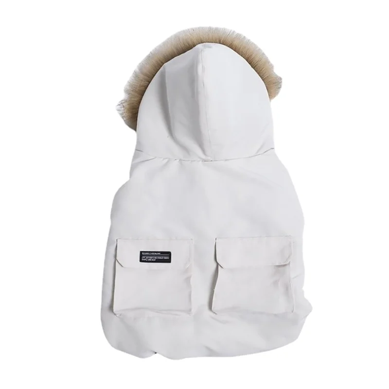 

Luxury Designer Pet Dog Down Jackets Winter Snow Warm Hoodie Puppy Jackets for Small To Medium Dog Chihuahua Clothes Pug Yorkies