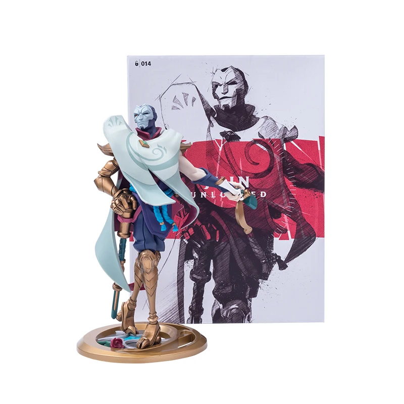 

League Of Legends Game Peripheral The Virtuoso Khada Jhin Sculpture Figure Collectibles Model Toys Desktop Ornaments Anime Gifts