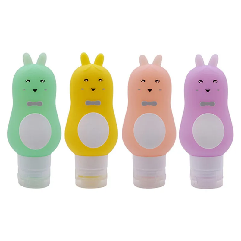 1 шт. пустая силиконовая бутылка для шампуня в форме животного | Красота и