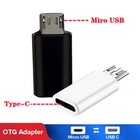 usb type c otg adapter universal type c female to micro usb male cable converters for tablet mouse laptop samsung xiaomi